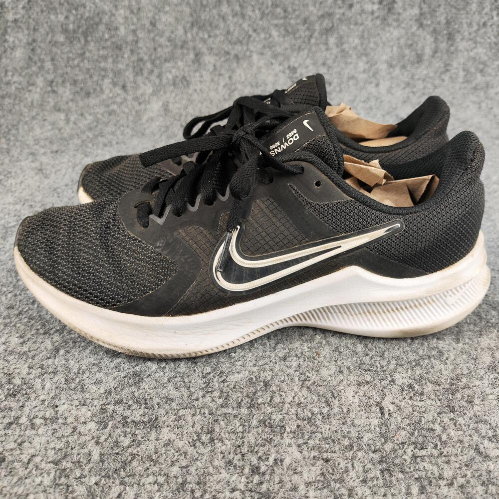 Nike Downshifter 11 Shoes Womens Size 7.5 Black Mesh Running Sneakers CW3413-001